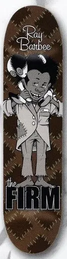 Firm Barbee Ragamuffin deck in the Blitz Distribution 2000 Fall