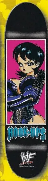 Hook-Ups Poisontaker Logo deck in the Blitz Distribution 2000 Fall