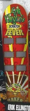 Baker Ellington Scratch Fever deck in the Blitz Distribution 2003 Fall