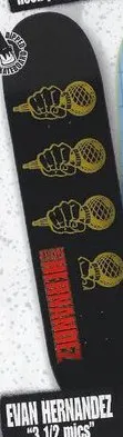 Baker Hernandez 3 1/2 Mics deck in the Blitz Distribution 2003 Fall