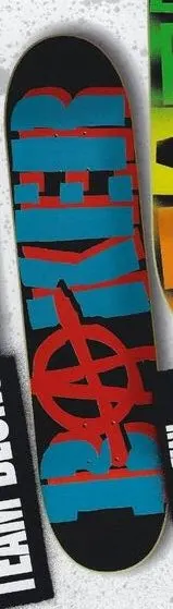 Baker Anarchy Logo deck in the Blitz Distribution 2003 Fall