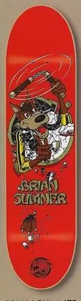 Birdhouse Sumner Wolf Break-Thru deck in the Blitz Distribution 2003 Fall