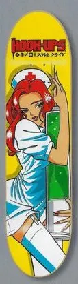 Hook-Ups Nurse Mika deck in the Blitz Distribution 2003 Fall
