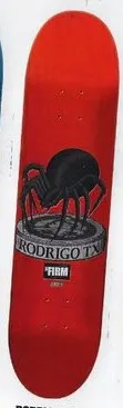 Firm Rodrigo TX Black Widow deck in the Blitz Distribution 2003 Fall