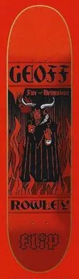 Flip Rowley Fire and Brimstone deck in the Blitz Distribution 2003 Fall