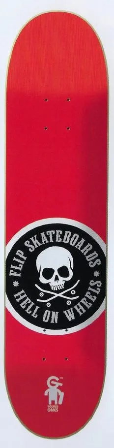 Flip Hellonwheels (Red) deck in the Blitz Distribution 2004 Fall