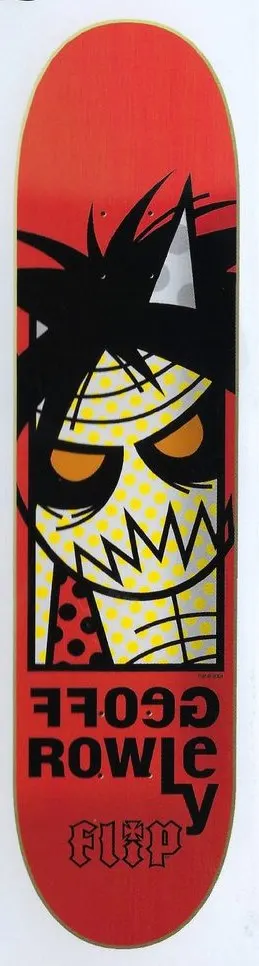 Flip Rowley Hellion (Pop Art) deck in the Blitz Distribution 2004 Fall