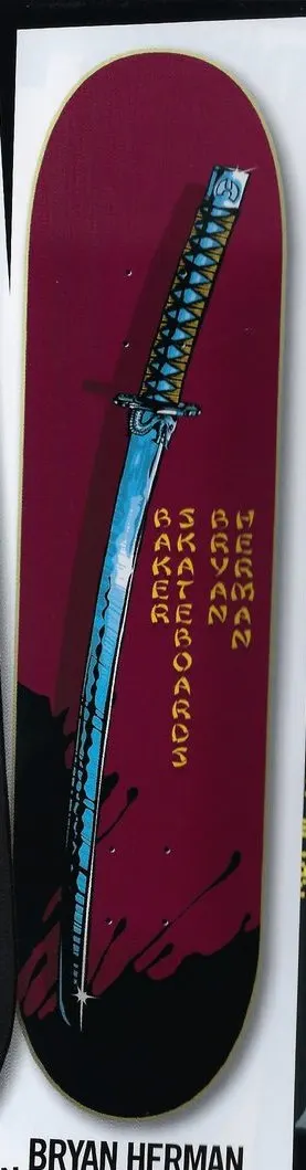 Baker Herman Katana deck in the Blitz Distribution 2004 Fall