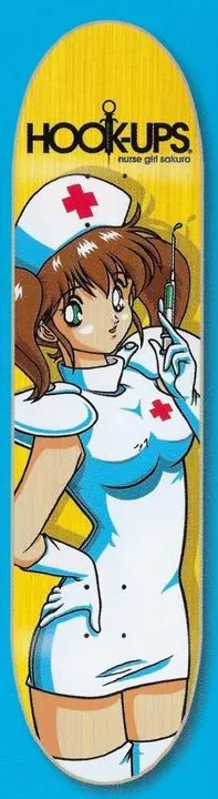 Hook-Ups Nurse Sakura deck in the Blitz Distribution 2004 Fall