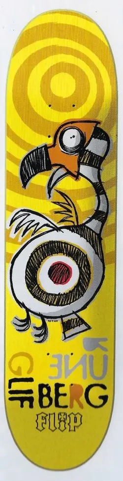 Flip Glifberg Dodo Bird deck in the Blitz Distribution 2004 Fall