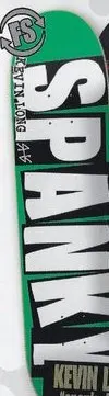 Baker Long Spanky Logo (Green) deck in the Blitz Distribution 2004 Spring