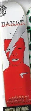 Baker Reynolds I Love to Skate deck in the Blitz Distribution 2004 Spring