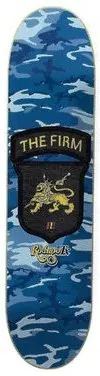 Firm Rodrigo TX Street Camo deck in the Blitz Distribution 2004 Spring