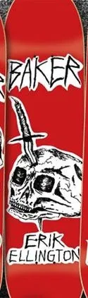 Baker Ellington Tat Series deck in the Blitz Distribution 2007 Summer
