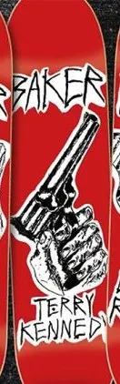Baker Kennedy Tat Series deck in the Blitz Distribution 2007 Summer