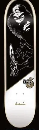 Birdhouse Santos Slasher deck in the Blitz Distribution 2007 Summer