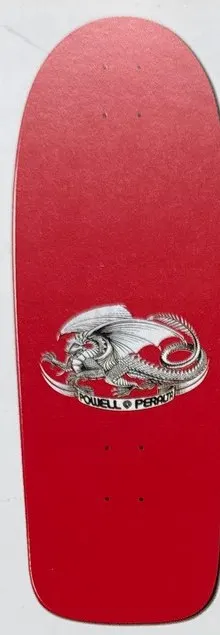 Powell Peralta Dragon logo deck in the The Disposable Skateboard Bible (Sean Cliver)