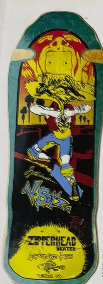 Bronze Age Adams deck in the The Disposable Skateboard Bible (Sean Cliver)