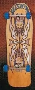 Vision Street Wear Jinx Pro III deck in the CCS 1990 Spring Summer