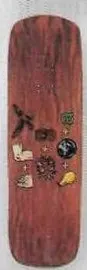 Powell Peralta Full Hawk deck in the Cali4nia Skate Express 1991 #64