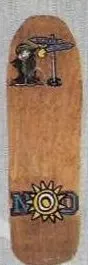 New Deal Hobo deck in the Cali4nia Skate Express 1991 #64