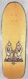 Real Blank Plank deck in the Cali4nia Skate Express 1991 #64