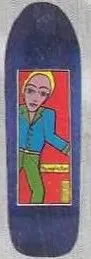 New Deal Templeton deck in the Cali4nia Skate Express 1991 #64
