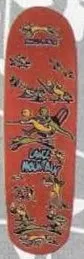 Powell Peralta Mountain Doughboy deck in the Cali4nia Skate Express #65 1991