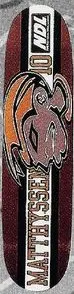 New Deal Matthyssen NDL deck in the Cali4nia Skate Express #71 1993