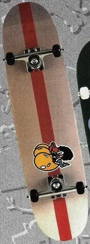 New School Gangsta Duck deck in the Cali4nia Skate Express #71 1993