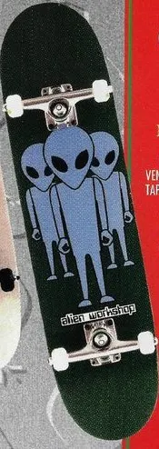 Alien Workshop Welcome deck in the Cali4nia Skate Express #71 1993