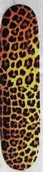 Channel One Leopard deck in the Cali4nia Skate Express #71 1993