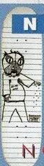 Alien Workshop Morgan Note Pad deck in the Cali4nia Skate Express #71 1993