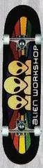Alien Workshop Spectrum deck in the Cali4nia Skate Express #73 1994