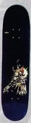Powell Peralta Alien Avenger deck in the Cali4nia Skate Express #73 1994