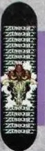 Zorlac Cow Skull deck in the Cali4nia Skate Express #77 1995