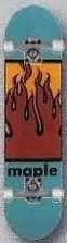 Maple Flame deck in the Cali4nia Skate Express 1995 #78