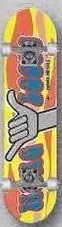 Channel One Hang Loose deck in the Cali4nia Skate Express 1995 #78