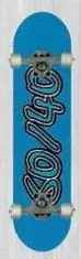 60/40 Big 'Ol Logo deck in the Cali4nia Skate Express #80 1996
