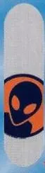Alien Workshop Dot Logo deck in the Cali4nia Skate Express #80 1996