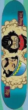 Flip Penny Cheech deck in the Cali4nia Skate Express #80 1996