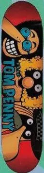 Flip Penny Freak Bros. deck in the Cali4nia Skate Express #80 1996