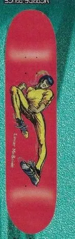 Blind McBride Bruce deck in the Cali4nia Skate Express #81 1997