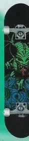 Powell Peralta Dragon World 2 deck in the Cali4nia Skate Express #82 1997