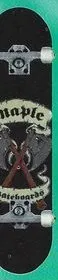 Maple Team Battle Axe deck in the Cali4nia Skate Express #82 1997