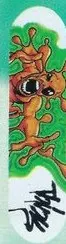 Think Slug deck in the Cali4nia Skate Express #82 1997