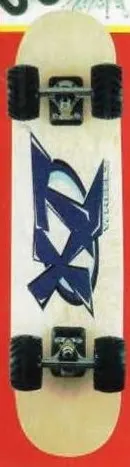 Xtreme Cross Terrain deck in the Cali4nia Skate Express 1997 #83