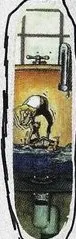 Acme Down The Drain deck in the Cali4nia Skate Express #70 1993