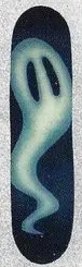 Foundation Ghost Sperm deck in the Cali4nia Skate Express #70 1993