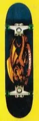 Powell Peralta Oval Dragon deck in the Cali4nia Skate Express #72 1994